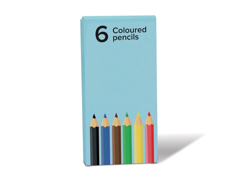 Potlood doos 6st
