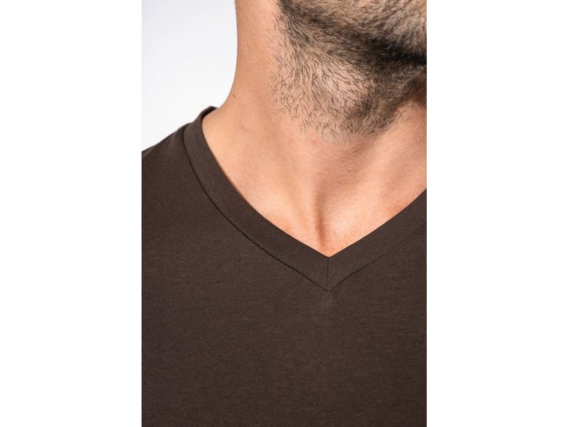 Kariban T-shirt Heren V-hals | Shirts bedrukken Kariban T-shirt Heren V-hals | Shirts bedrukken