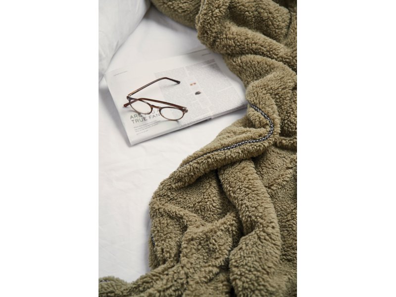 VINGA Maine GRS recycled polyester dubbellaags deken VINGA Maine GRS recycled polyester dubbellaags deken