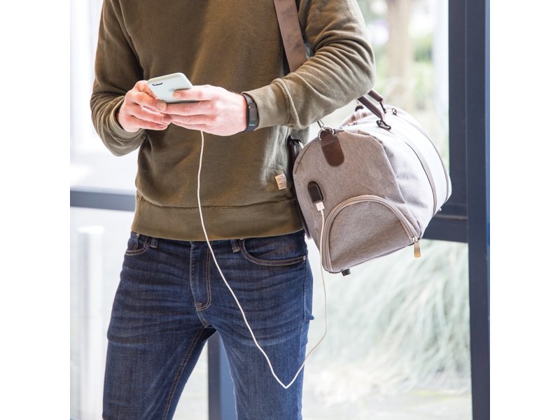 Weekendtas met USB oplaadpunt Weekendtas met USB oplaadpunt