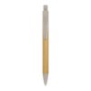 Ball pen bamboe met tarwestro
