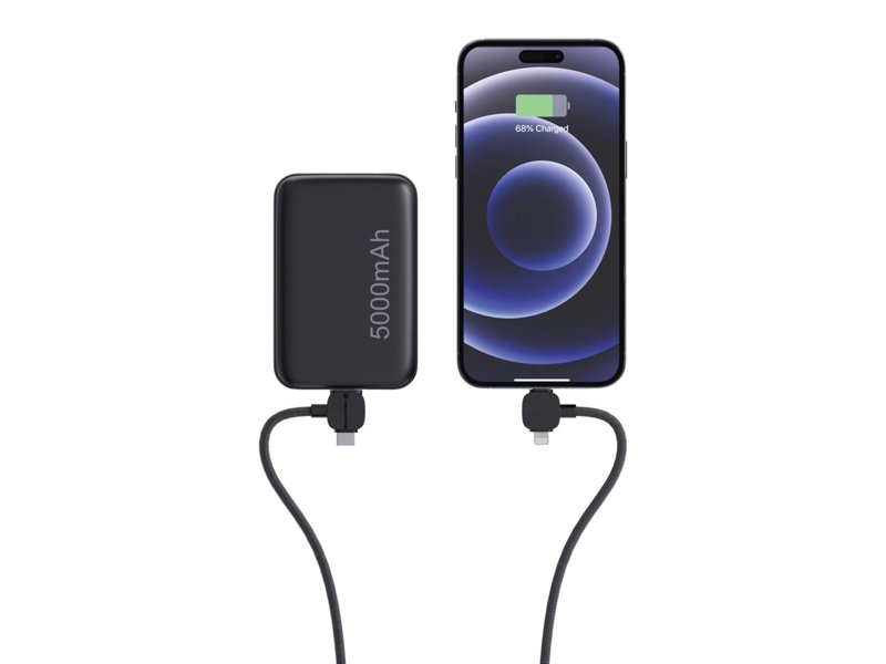 Urban Vitamin Stockton 65W gerecycled TPE/PET magn. kabel