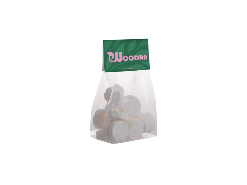 Blokzakje kopkaartje 100 gram snoep