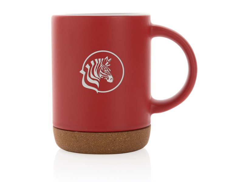 Keramische mok met kurken bodem Keramische mok met kurken bodem