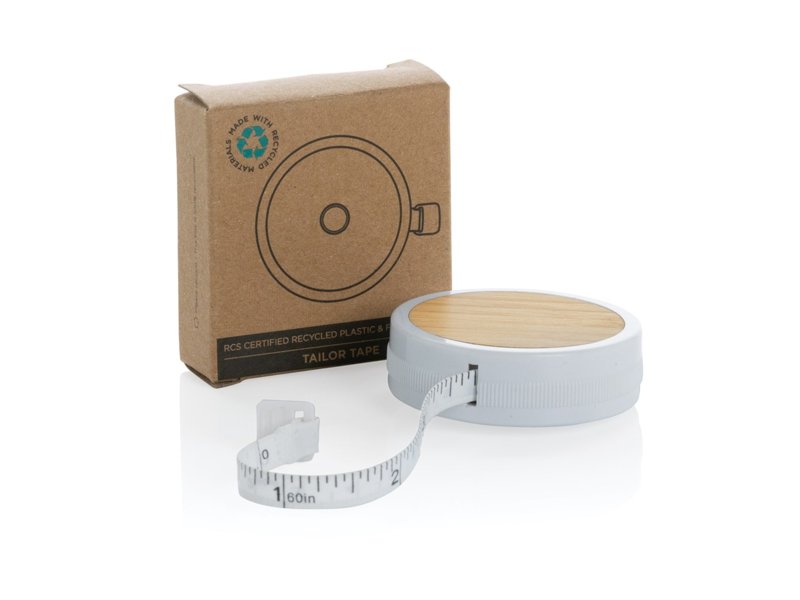 RCS gerecyclede plastic & bamboe meetlint