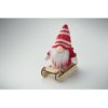 Kabouter op houten slee FROSTY
