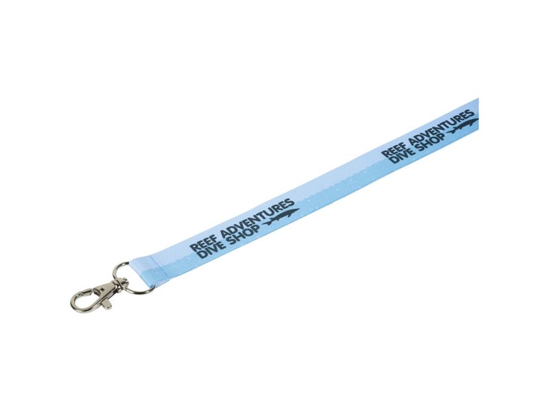 Lana lanyard in kleur (dubbelzijdig) Lana lanyard in kleur (dubbelzijdig)