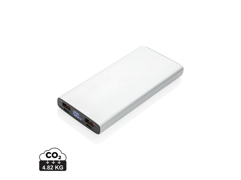 Aluminium 18W 10.000 mAh PD Powerbank