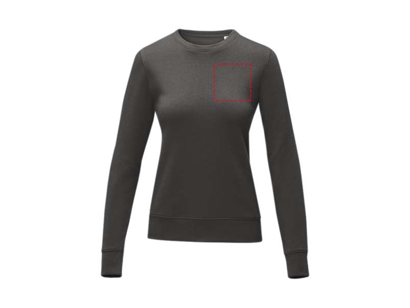 Zenon dames sweater met crewneck Zenon dames sweater met crewneck