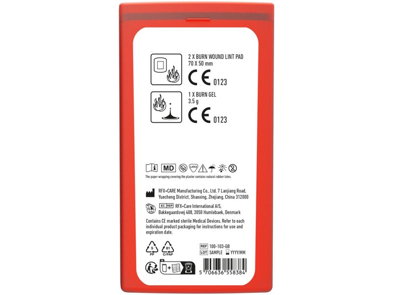 MiniKit Brandwonden eerste hulp set