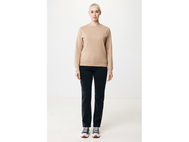 Sweater van gerecycled katoen sweater ongeverfd - minder belasting van het milieu