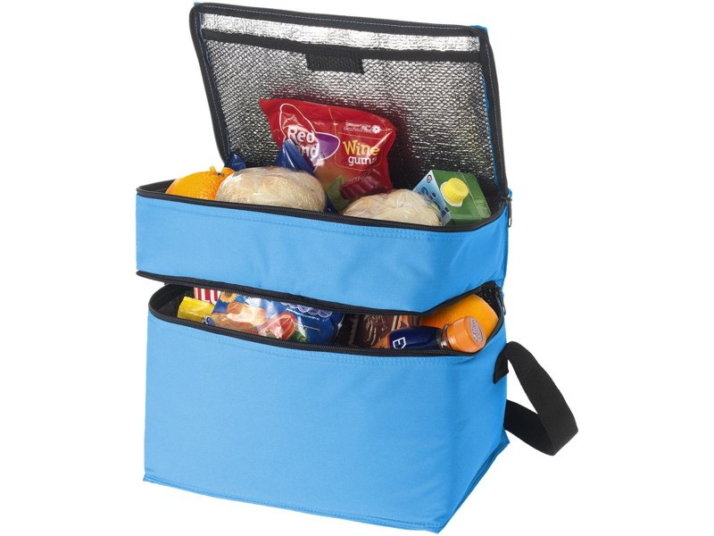 Oslo koeltas met twee aparte vakken 13L Oslo koeltas met twee aparte vakken 13L