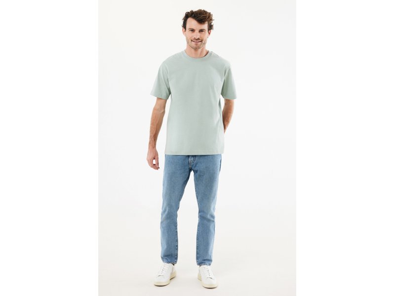 IQONIQ Nikko heavyweight gerecycled katoen t-shirt IQONIQ Nikko heavyweight gerecycled katoen t-shirt