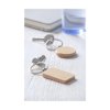 WoodKey Rectangle sleutelhanger