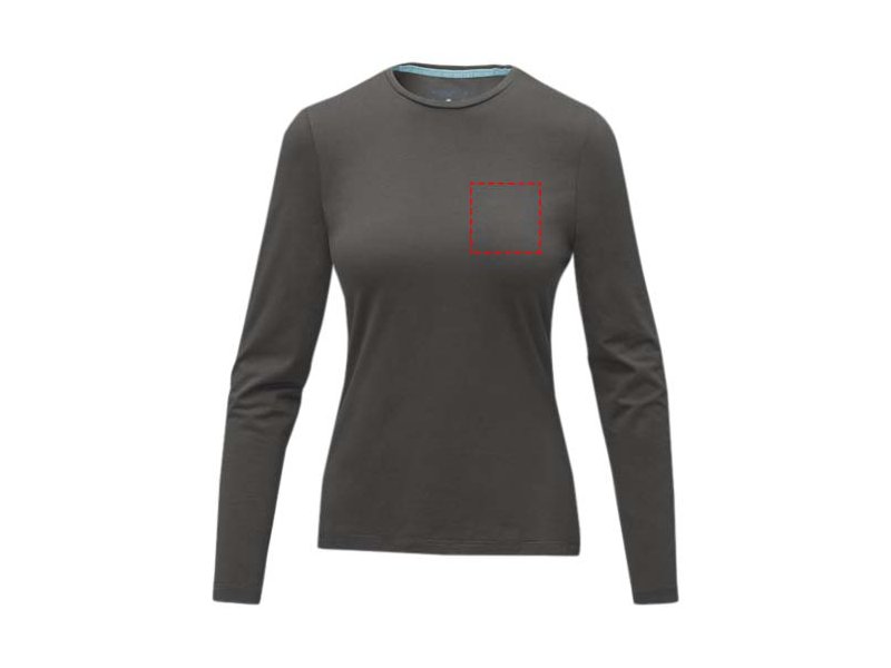 Ponoka biologisch dames t-shirt met lange mouwen| TotZiens Ponoka biologisch dames t-shirt met lange mouwen| TotZiens