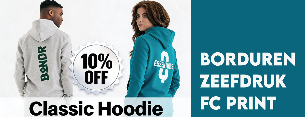 Hoodies voordelig met logo