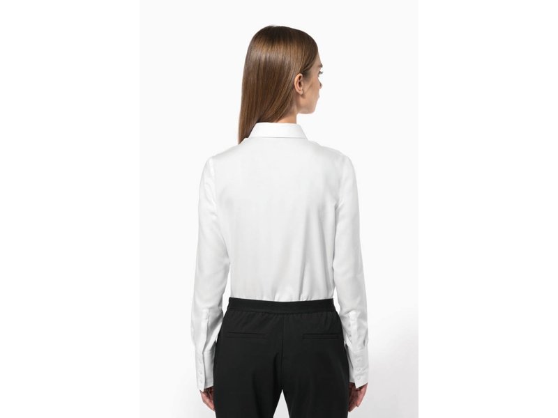 Kariban Dames non-iron blouse lange mouwen Kariban Dames non-iron blouse lange mouwen