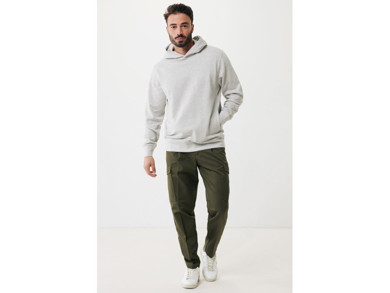 Iqoniq Yengo recycled katoen hoodie met steekzakken Iqoniq Yengo recycled katoen hoodie met steekzakken