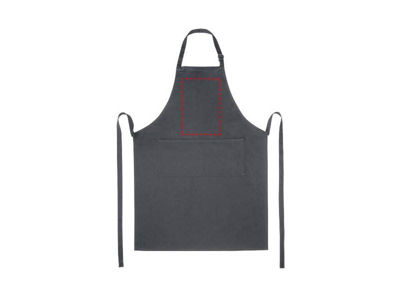 Andrea schort van 240 g/m² met verstelbare nekband - Totziens Promotions Andrea schort van 240 g/m² met verstelbare nekband - Totziens Promotions