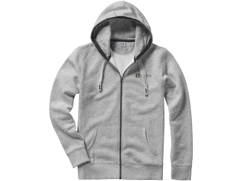 Arora heren hoodie met ritssluiting