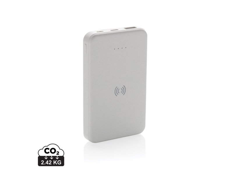 RCS gerecycled plastic 5.000 mAh 5W draadloze powerbank