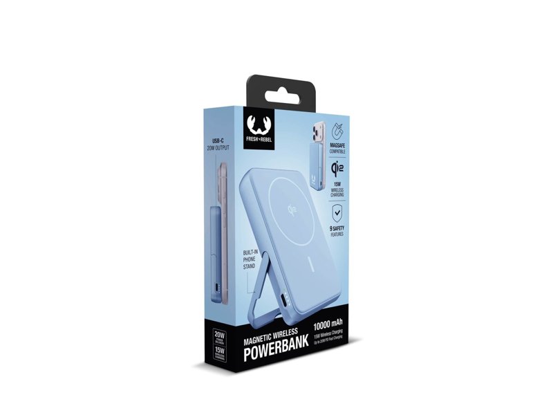 Fresh 'n Rebel Draadloze Powerbank 10000mAh Geschikt voor MagSafe