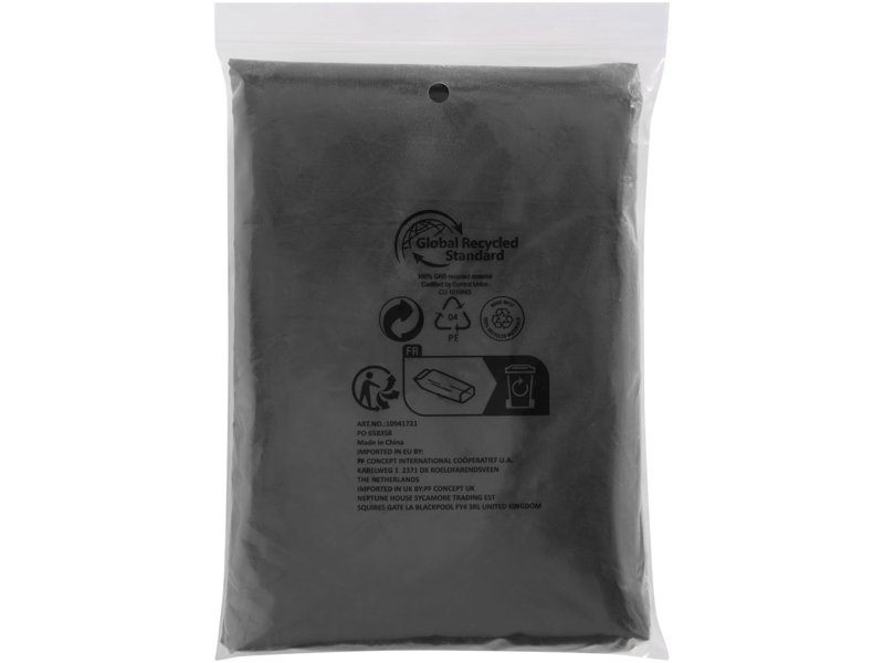 Ontdek de Mayan wegwerp poncho, gemaakt van gerecycled plastic | Totziens Promotions