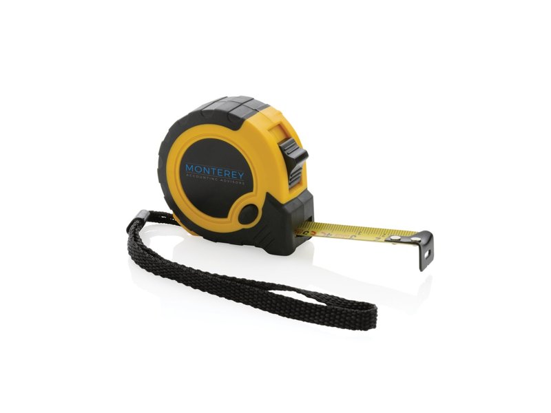 RCS gerecycled plastic 3M/16 mm rolmaat met stopknop RCS gerecycled plastic 3M/16 mm rolmaat met stopknop