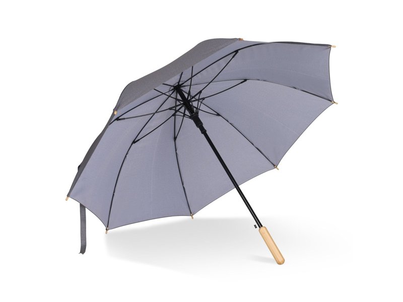 Stok paraplu 25” R-PET recht handvat auto open Stok paraplu 25” R-PET recht handvat auto open