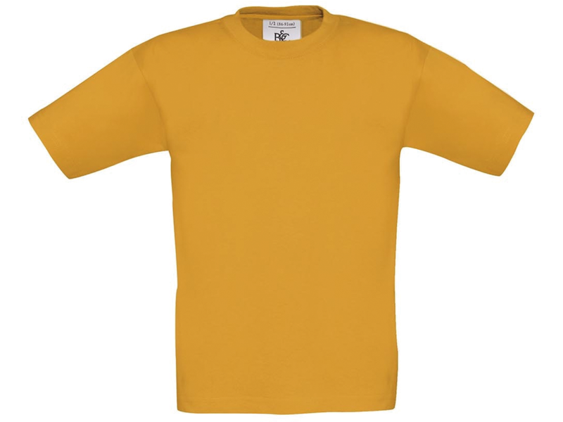 Kinder t-shirts van B&C, bedrukken met zeefdruk is voordelig en goed