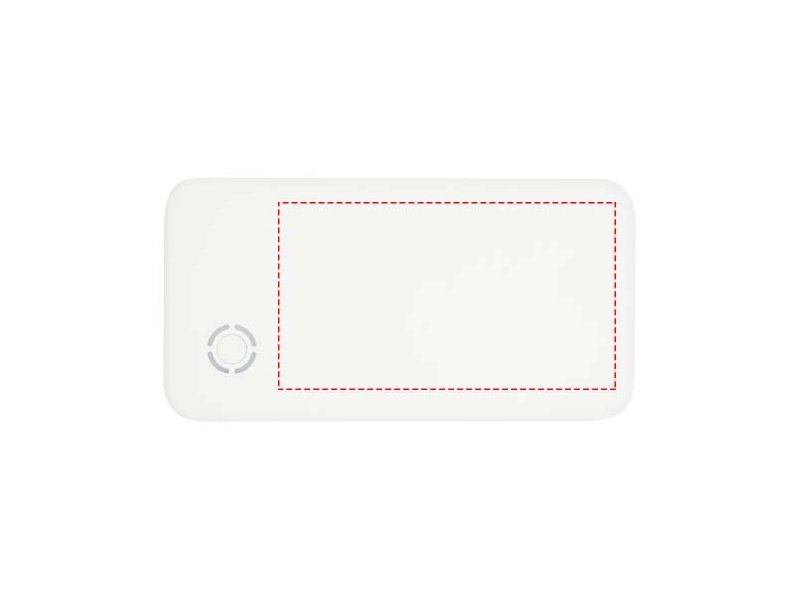 Slender slanke dubbele powerbank van 4000 mAh