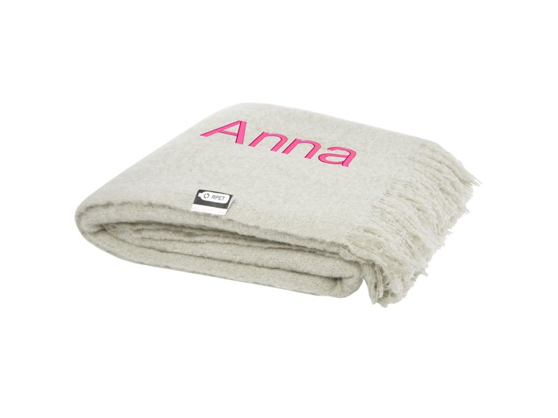 Ivy gerecyclede mohair deken