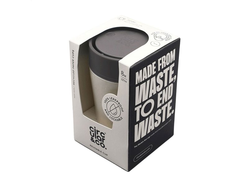 Circular&Co Recycled Coffee Cup 227 ml koffiebeker Circular&Co Recycled Coffee Cup 227 ml koffiebeker
