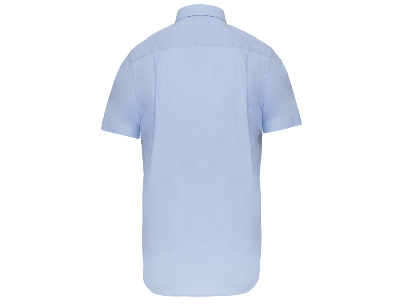 Kariban Heren oxford overhemd korte mouwen