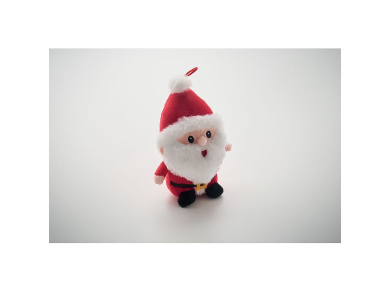 Kerstman knuffel GLEEFUL