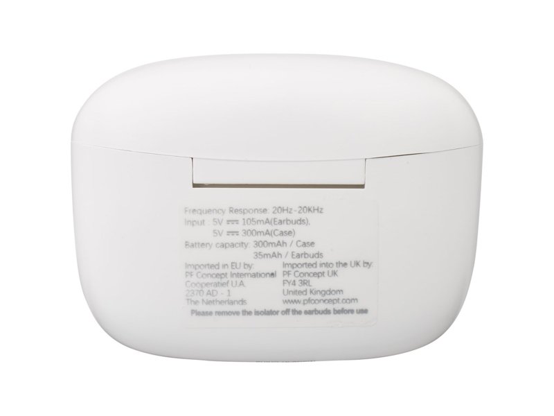 Essos 2.0 True Wireless automatisch koppelende oordopjes met houder Essos 2.0 True Wireless automatisch koppelende oordopjes met houder