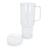 Miami beker met handvat transparant 1.2 L R-PET