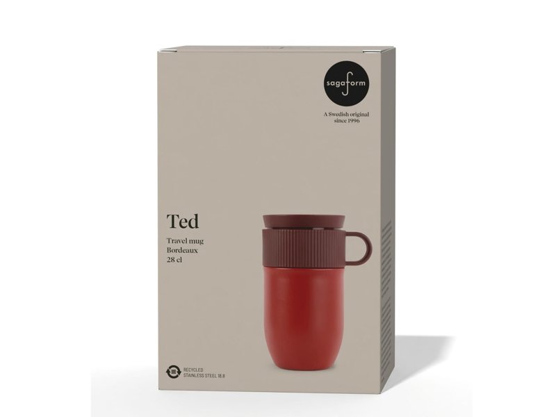 Sagaform isolatiemok Ted 280ml Sagaform isolatiemok Ted 280ml