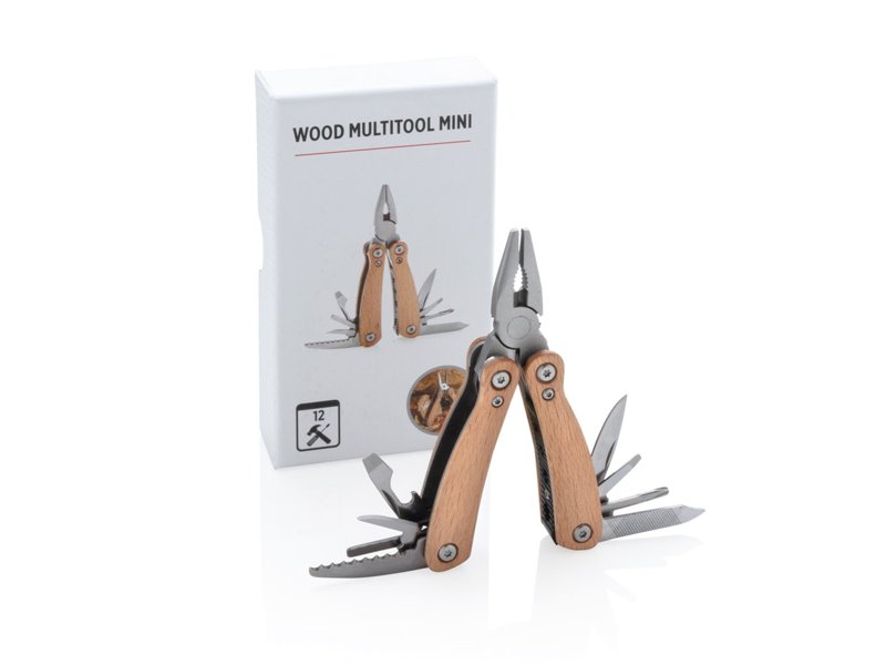 Mini houten multitool