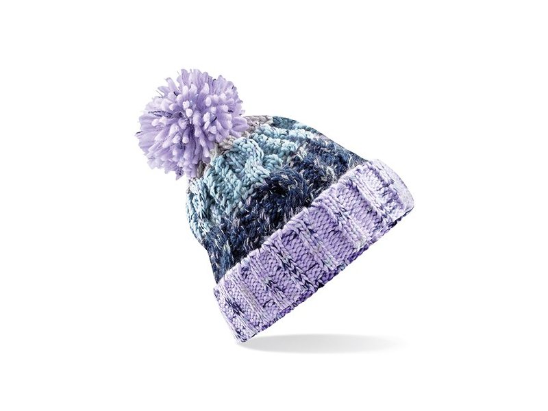 Beechfield - Corkscrew Pom Pom Beanie Beechfield - Corkscrew Pom Pom Beanie