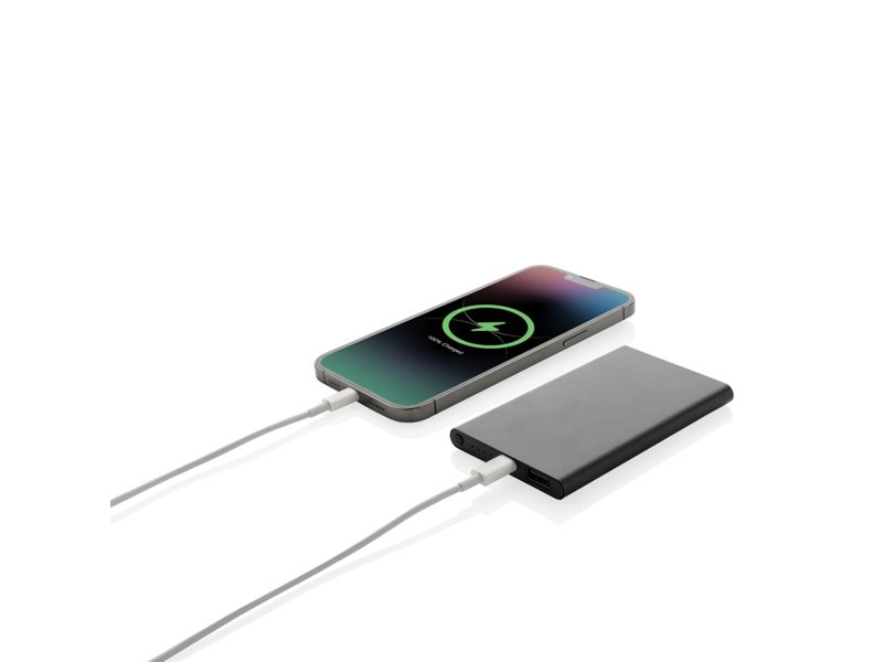 RCS gerecycled plastic/alu 4000 mah powerbank met type C