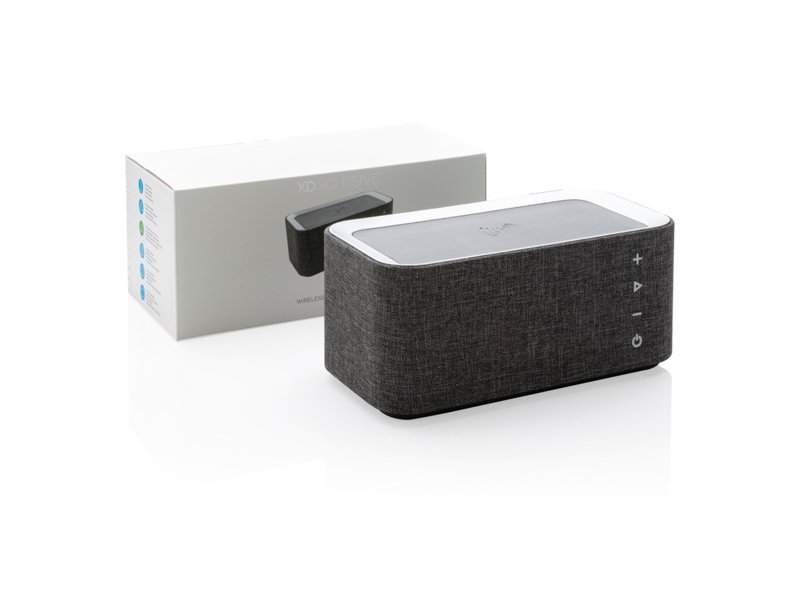 Vogue speaker met 5W draadloze oplader Vogue speaker met 5W draadloze oplader
