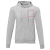 Theron heren hoodie met ritssluiting Theron heren hoodie met ritssluiting