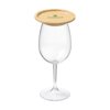 Wooosh Piccolo Bamboo Wine Glass Topper