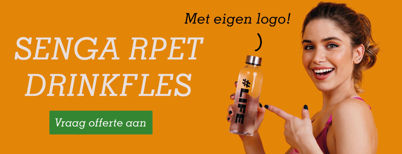 Drinkfles Senga met eigen logo