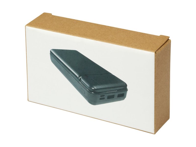 Loop powerbank van 20.000 mAh van gerecycled plastic 