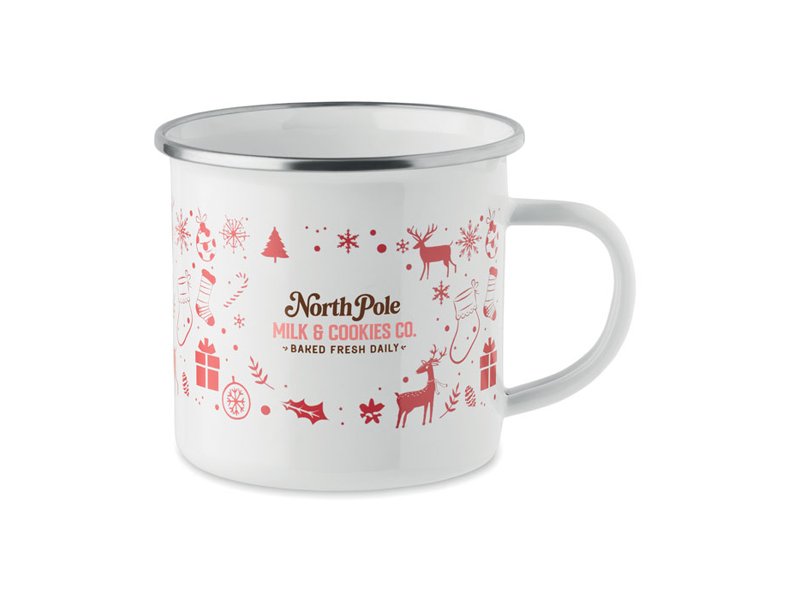 Kerst emaille mok 300ml SEASOMEL