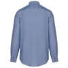 Kariban Heren oxford overhemd lange mouwen