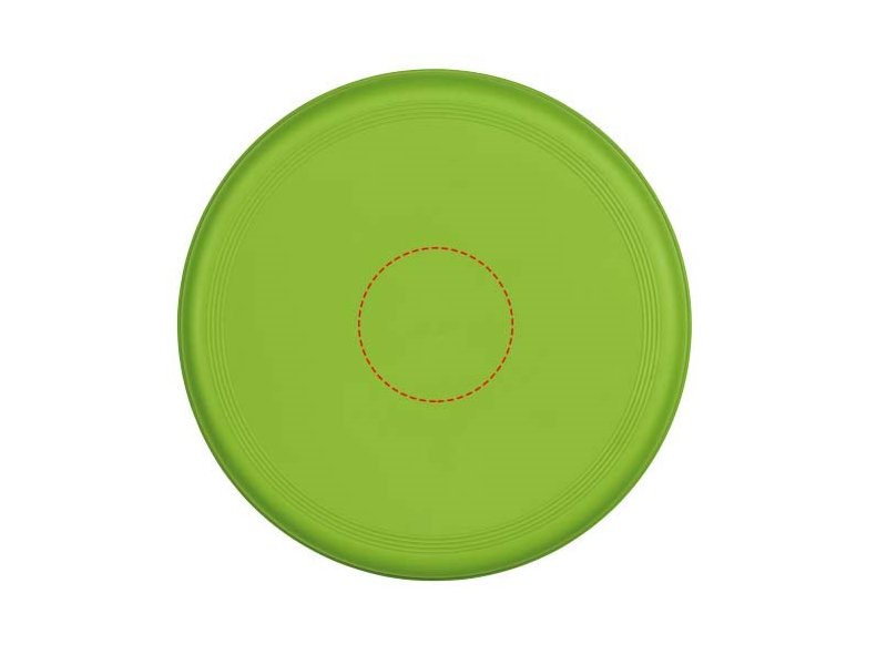 Orbit frisbee van gerecycled plastic
