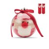 Kerstman sokken balornament SNUG M